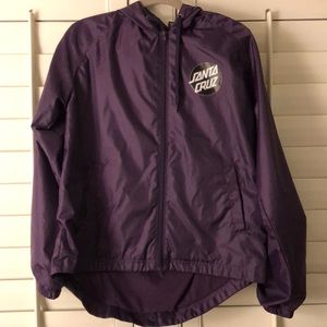 Santa Cruz Skateboard Rain Jacket